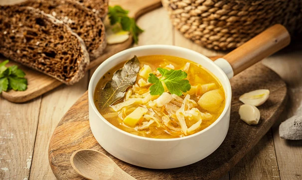 Классические постные щи со свежей капустой, шаг 4/4