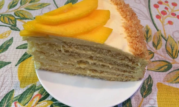 Торт с манго, шаг 9/9